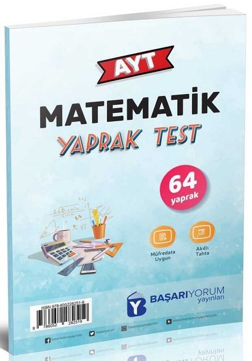 Başarıyorum YKS AYT Matematik 64 Yaprak Test Başarıyorum Yayınları