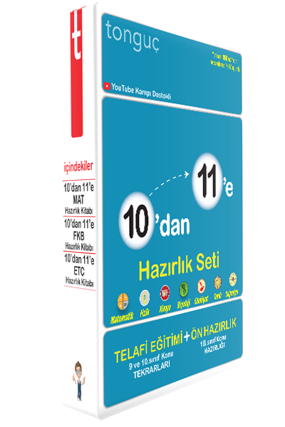 Tonguç 10 dan 11 e Hazırlık Seti Tonguç Akademi