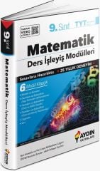 SÜPER FİYAT - Aydın 9. Sınıf Matematik Ders İşleyiş Modülleri 6 Modül Aydın Yayınları