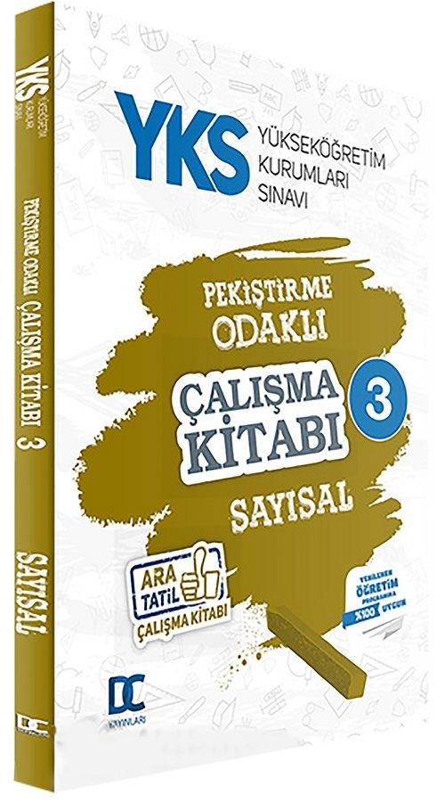 Doğru Cevap YKS TYT AYT Sayısal Pekiştirme Odaklı Çalışma Kitabı 3 Doğru Cevap Yayınları