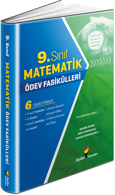 Aydın 9. Sınıf Matematik Ödev Fasikülleri Aydın Yayınları