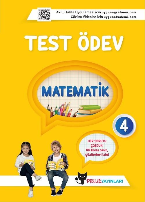 Sadık Uygun 4. Sınıf Matematik Test Ödev Sadık Uygun Yayınları