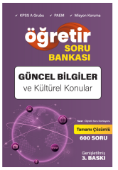 Öğretir KPSS PAEM Misyon Koruma Güncel Bilgiler ve Kültürel Konular Soru Bankası Çözümlü Öğretir Yayınları