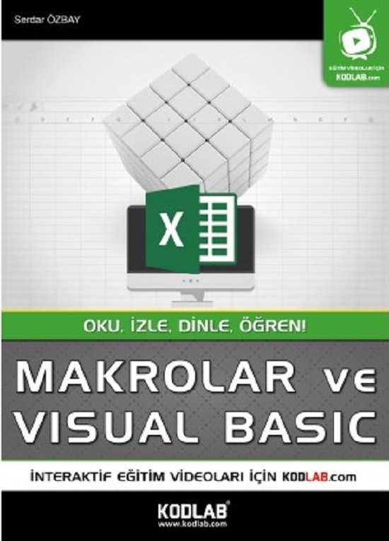 Kodlab Makrolar ve Visual Basic - Serdar Özbay ​Kodlab Yayınları