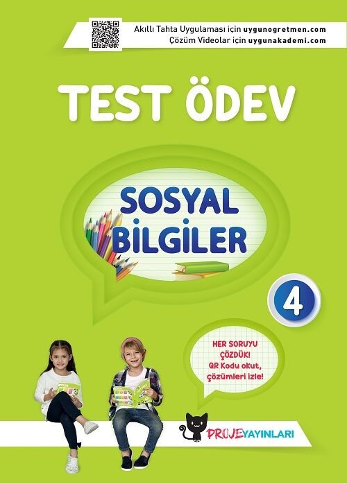 Sadık Uygun 4. Sınıf Sosyal Bilgiler Test Ödev Sadık Uygun Yayınları