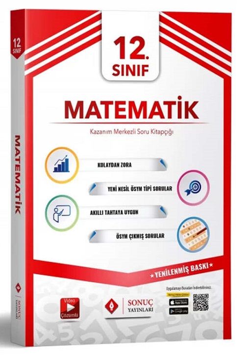 Sonuç 12. Sınıf Matematik Modüler Set Soru Bankası Sonuç Yayınları