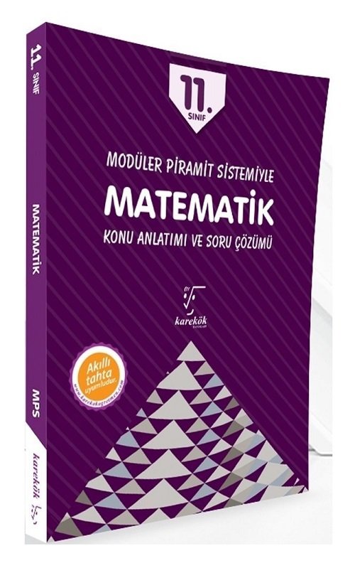 Karekök 11. Sınıf MPS Matematik Konu Anlatımlı Soru Bankası Karekök Yayınları