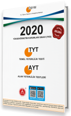 A Yayınları 2020 YKS TYT AYT Tıpkı Basım Seti A Yayınları