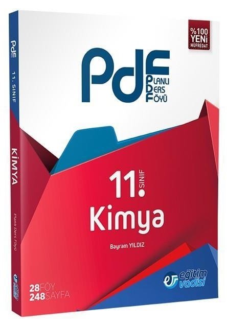 SÜPER FİYAT - Eğitim Vadisi 11. Sınıf Kimya PDF Planlı Ders Föyü Konu Anlatımlı Eğitim Vadisi Yayınları