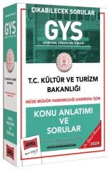 Yargı 2024 GYS Kültür ve Turizm Bakanlığı Müze Müdür Yardımcılığı Konu Anlatımı ve Sorular Çözümlü Görevde Yükselme Yargı Yayınları