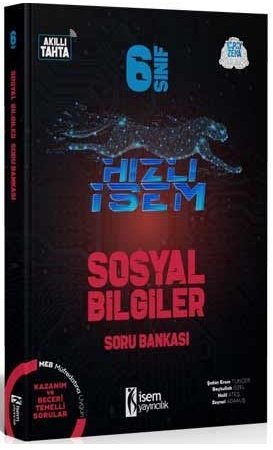 İsem 6. Sınıf Hızlı İsem Sosyal Bilgiler Soru Bankası İsem Yayıncılık