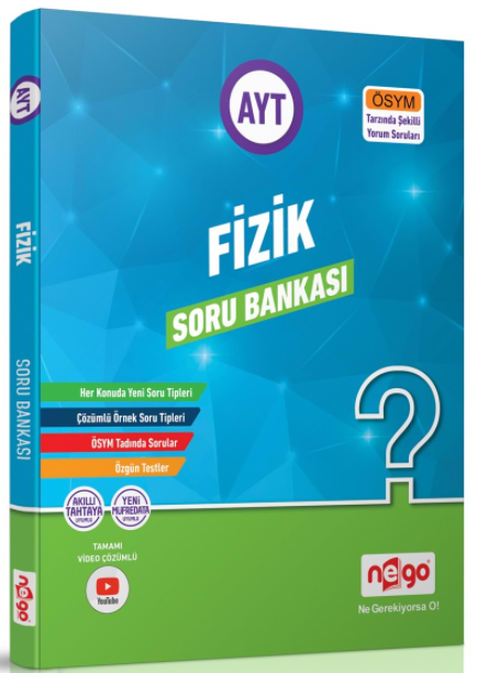 Nego YKS AYT Fizik Soru Bankası Nego Yayınları