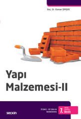 Seçkin Yapı Malzemesi-2 7. Baskı - Osman Şimşek Seçkin Yayınları