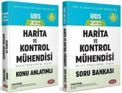 Data 2023 GYS ÜDS Tapu Kadastro Harita ve Kontrol Mühendisi Konu + Soru 2 li Set Ünvan Değişikliği Görevde Yükselme Data Yayınları