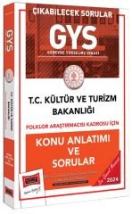 Yargı 2024 GYS Kültür ve Turizm Bakanlığı Folklor Araştırmacısı Konu Anlatımı ve Sorular Çözümlü Görevde Yükselme Yargı Yayınları