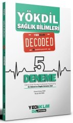 Yediiklim YÖKDİL Sağlık Bilimleri Decoded 5 Deneme Yediiklim Yayınları