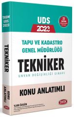 Data 2023 GYS ÜDS Tapu Kadastro Tekniker Konu Anlatımı Ünvan Değişikliği Görevde Yükselme Data Yayınları