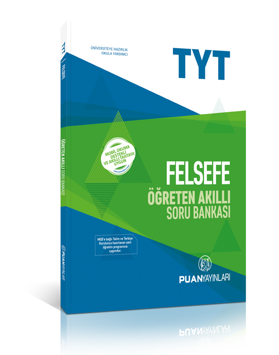 Puan YKS TYT Felsefe Akıllı Öğreten Soru Bankası Puan Yayınları