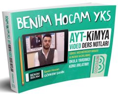 SÜPER FİYAT - Benim Hocam YKS AYT Kimya Video Ders Notları Benim Hocam Yayınları