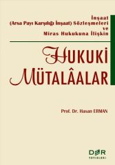 Der Yayınları Hukuki Mütalaalar - Hasan Erman Der Yayınları