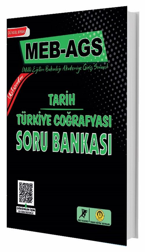 ÖN SİPARİŞ - Tasarı Dev Kadro MEB-AGS Tarih-Türkiye Coğrafyası Soru Bankası Çözümlü Tasarı Yayınları