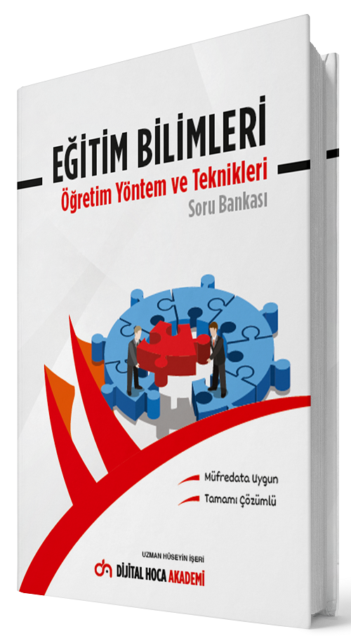 Dijital Hoca KPSS Eğitim Bilimleri Öğretim Yöntem ve Teknikleri Soru Bankası - Hüseyin İşeri Dijital Hoca Akademi