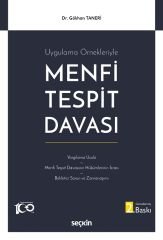 Seçkin Menfi Tespit Davası 2. Baskı - Gökhan Taneri Seçkin Yayınları