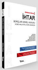 Temsil İHTAR Borçlar Genel Hukuku Konu Anlatımlı Soru Bankası - Gökhan Aksoy Temsil Kitap Yayınları