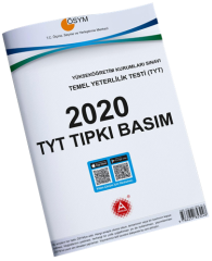 A Yayınları 2020 YKS TYT Tıpkı Basım Çıkmış Sorular A Yayınları