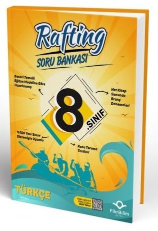 FikriBilim 8. Sınıf Türkçe Rafting Soru Bankası FikriBilim Yayınları