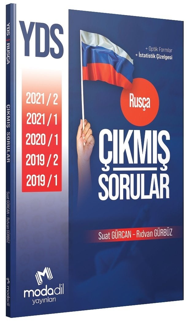 Modadil YDS Rusça Çıkmış Sorular - Suat Gürcan, Rıdvan Gürbüz Modadil Yayınları