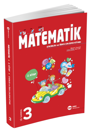 SBM 3.Sınıf Matematik Etkinlik ve Ödev Çalışma Kitabı 2 SBM Yayınları