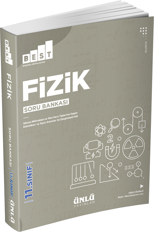 Ünlü 11. Sınıf Fizik BEST Soru Bankası Ünlü Yayınları