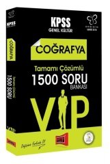 Yargı 2018 KPSS VIP Coğrafya 1500 Soru Bankası Çözümlü Yargı Yayınları