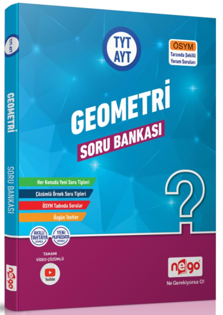 Nego YKS TYT AYT Geometri Soru Bankası Nego Yayınları