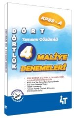 4T Yayınları KPSS A Grubu Maliye Dört Dörtlük 4 Deneme 2. Baskı 4T Yayınları