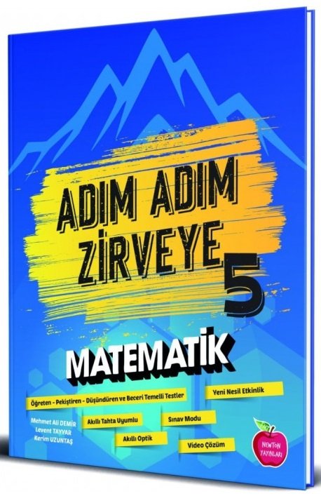 Newton 5. Sınıf Matematik Adım Adım Zirveye Soru Bankası Newton Yayınları