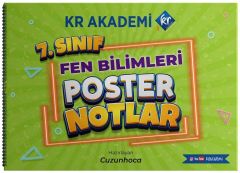 KR Akademi 7. Sınıf Fen Bilimleri Poster Notlar KR Akademi