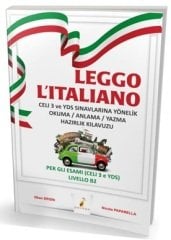 Pelikan Leggo Litaliano Celi 3 ve YDS Sınavları Okuma-Anlama-Yazma Hazırlık Kılavuzu Pelikan Yayınları