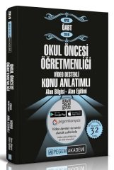 Pegem 2019 ÖABT Okul Öncesi Öğretmenliği Konu Anlatımlı Video Destekli Pegem Akademi Yayınları