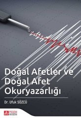 Pegem Doğal Afetler ve Doğal Afet Okuryazarlığı Ufuk Sözcü Pegem Akademi Yayınları