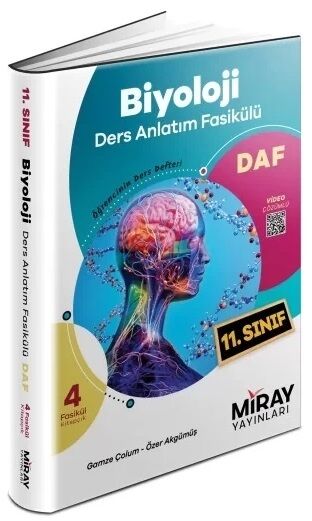 Miray 11. Sınıf Biyoloji DAF Ders Anlatım Fasikülü Miray Yayınları