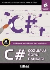 Kodlab C# Çözümlü Soru Bankası 2. Baskı - Ahmet Ali Süzen, Kıyas Kayaalp, Mehmet Ali Şimşek ​Kodlab Yayınları