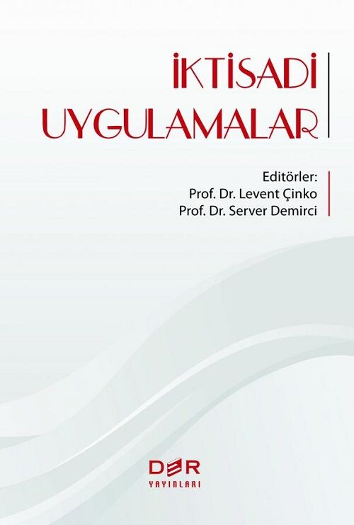 Der Yayınları İktisadi Uygulamalar - Levent Çinko Der Yayınları