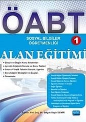 Nobel ÖABT Sosyal Bilgiler Öğretmenliği-1 Alan Eğitimi Konu Anlatımı Nobel Sınav Yayınları