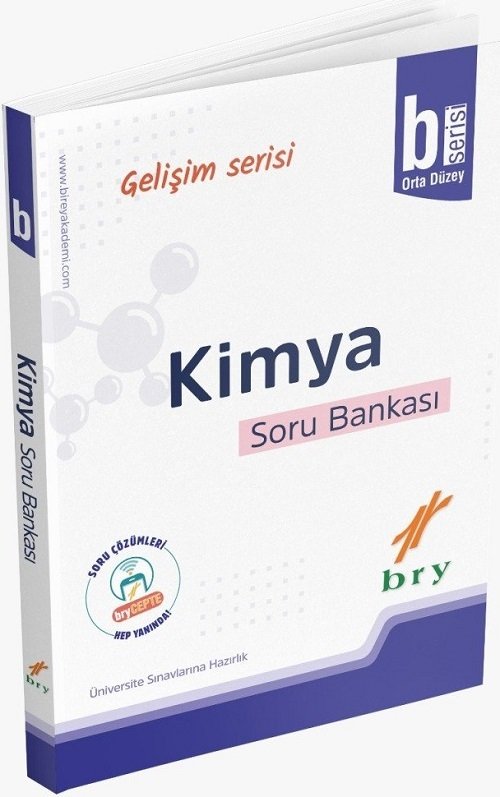 Birey YKS TYT AYT Kimya B Orta Düzey Soru Bankası Gelişim Serisi Birey Yayınları