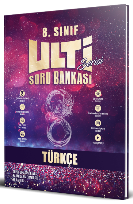 Ulti Yayınları 8. Sınıf LGS Türkçe Ulti Serisi Soru Bankası Ulti Yayınları