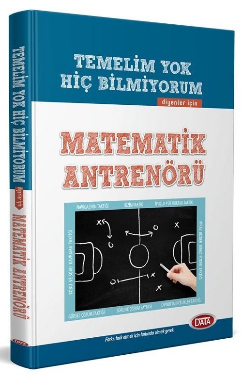 Data Matematik Antrenörü Temelim Yok Hiç Bilmiyorum Diyenler İçin Data Yayınları