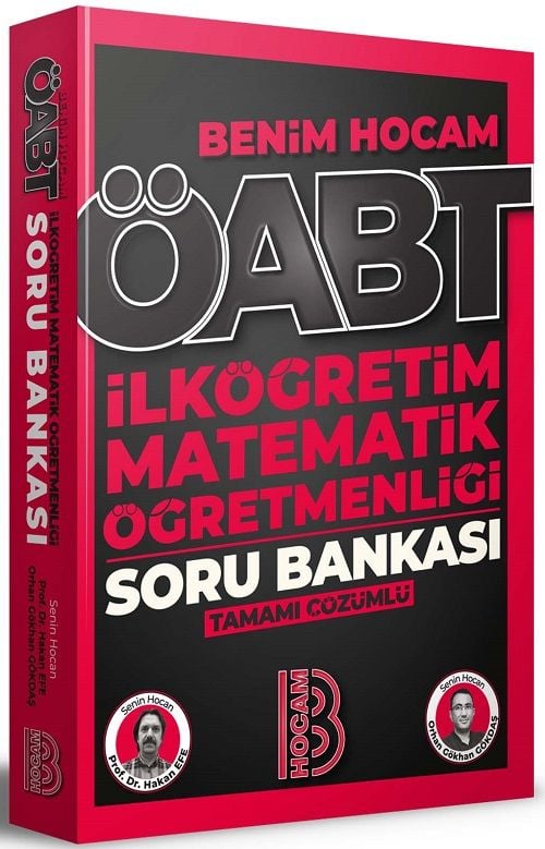 Benim Hocam 2023 ÖABT İlköğretim Matematik Öğretmenliği Soru Bankası Çözümlü Benim Hocam Yayınları