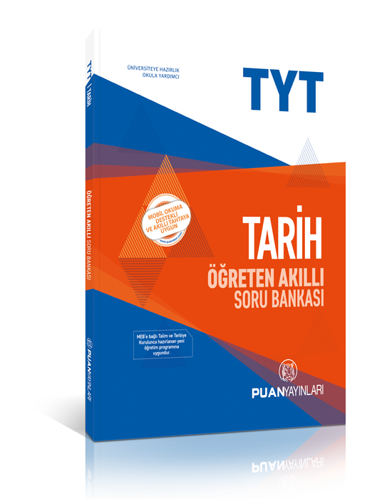 Puan YKS TYT Tarih Akıllı Öğreten Soru Bankası Puan Yayınları